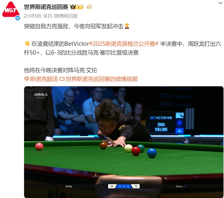 周跃龙, 兰公开赛半, 艾伦
